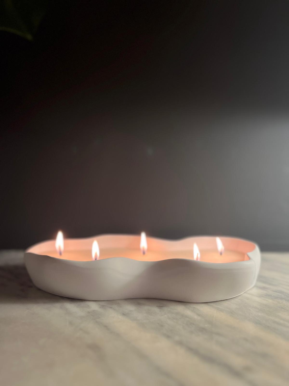 Nuage  - Bougie naturelle et parfumée LUCILE