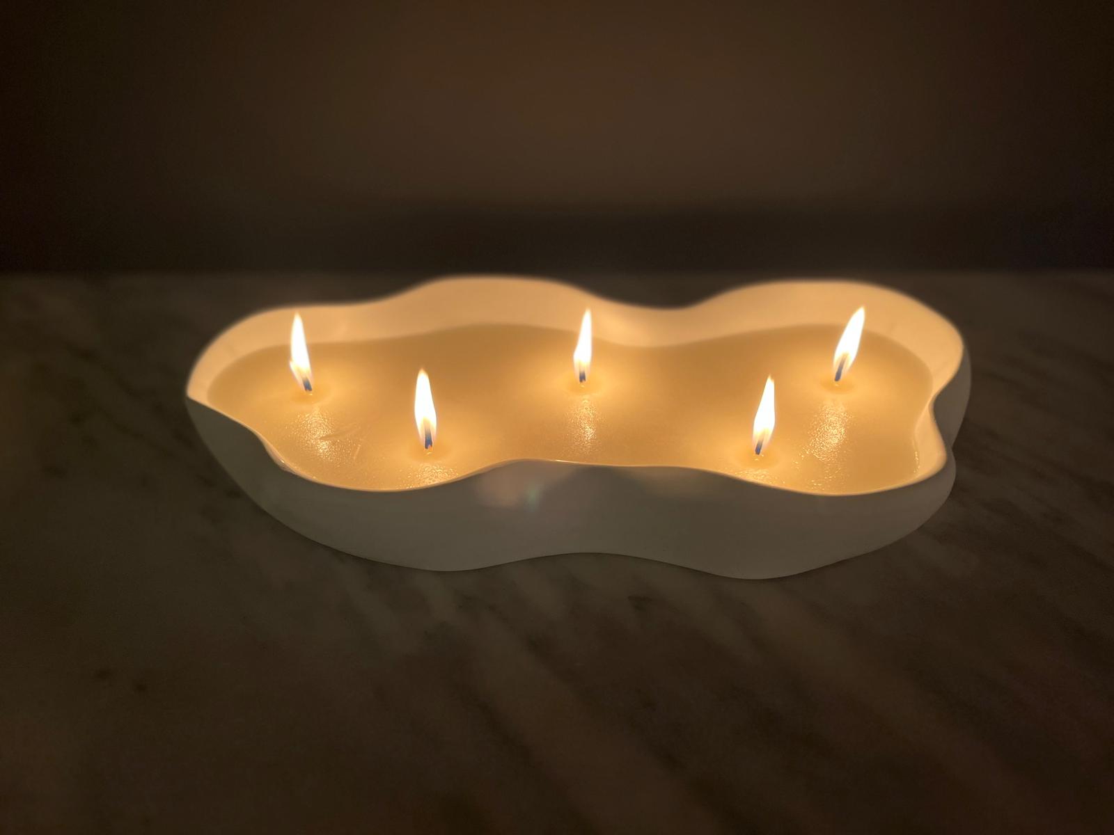 Nuage  - Bougie naturelle et parfumée LUCILE